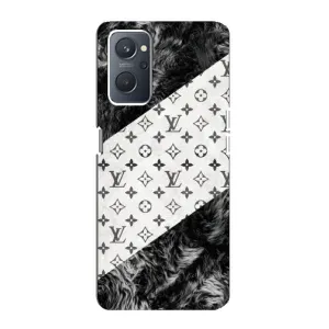 Чехол Стиль Louis Vuitton на Oppo A76 (LV на белом)