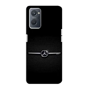 Силиконовый бампер с картинкой машины на Oppo A76 (Mercedes)