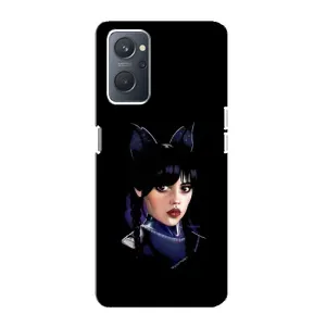 Чехлы с принтом Уэнсдей на Oppo A76 (Милая Уэнсдей)