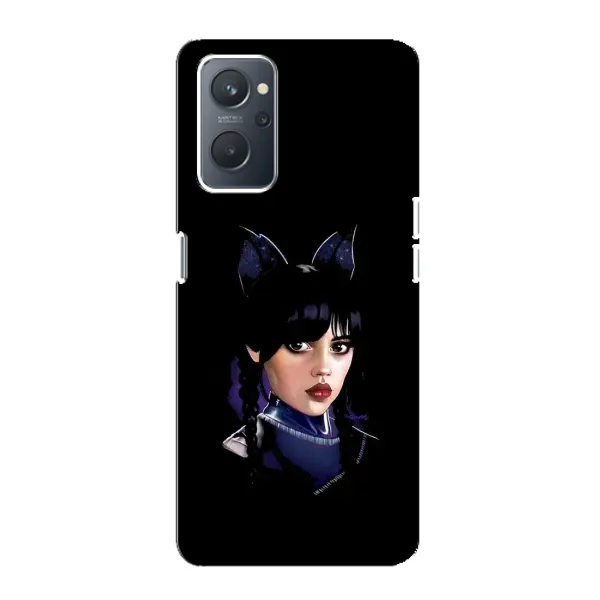 Чехол с рисунком «Милая Уэнсдей» для OPPO A76 Чехол с рисунком «Милая Уэнсдей» для OPPO A76