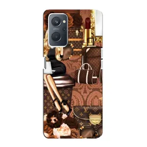 Чехол Стиль Louis Vuitton на Oppo A76 (Мода Луи Виттон)