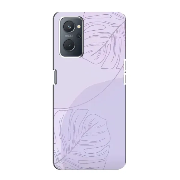 Чехол с рисунком «Монстера фиолетовая» для OPPO A76 Чехол с рисунком «Монстера фиолетовая» для OPPO A76
