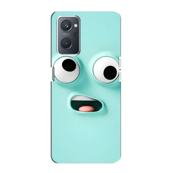 Чехол с рисунком «Забавное мятное лицо» для OPPO A76 Чехол с рисунком «Забавное мятное лицо» для OPPO A76