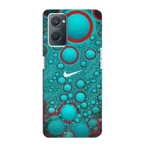 Силиконовый Чехол на Oppo A76 с картинкой Nike (Найк зеленый)
