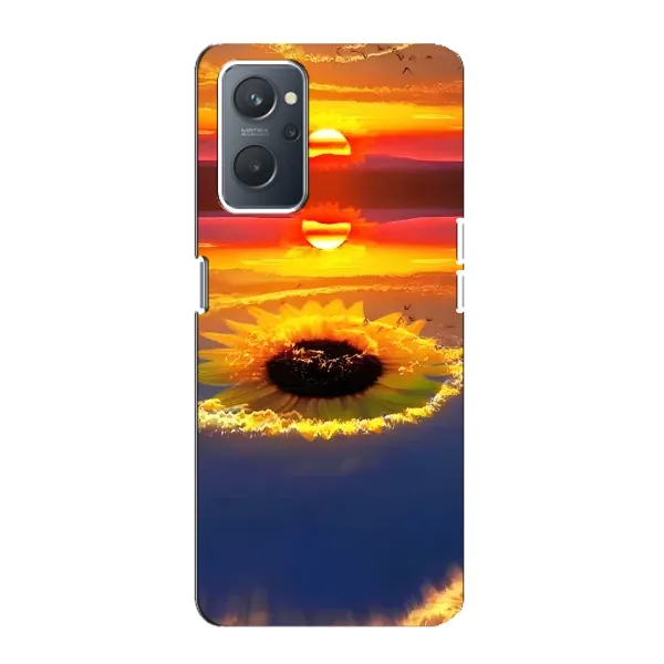 Чехол с рисунком «Небо подсолнух» для OPPO A76 Чехол с рисунком «Небо подсолнух» для OPPO A76