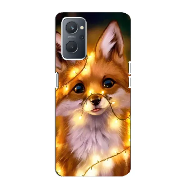 Чохол з малюнком «Новорічне лисеня» для OPPO A76