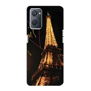 Чехол с Эйфелевой башней на Oppo A76 (Paris)