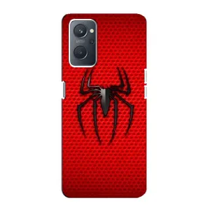 Чехол Супергерой Человека Паука на Oppo A76 (Паук марвел)