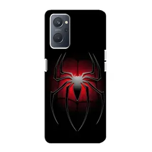 Чехол Супергерой Человека Паука на Oppo A76 (Паук)