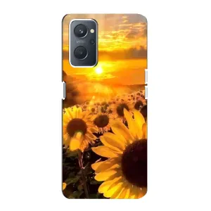 Чохол з Квітами для Oppo A76 (поле соняшників)
