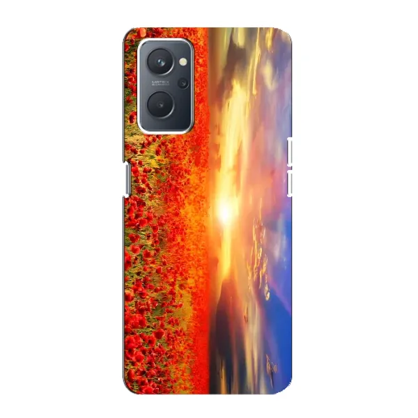 Чехол с рисунком «Поле тюльпанов» для OPPO A76 Чехол с рисунком «Поле тюльпанов» для OPPO A76