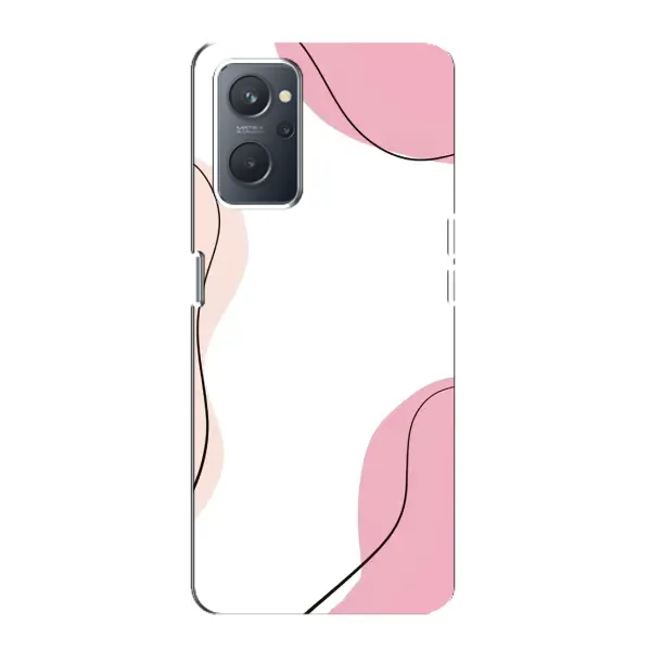 Чехол с рисунком «Розовый фон» для OPPO A76 Чехол с рисунком «Розовый фон» для OPPO A76