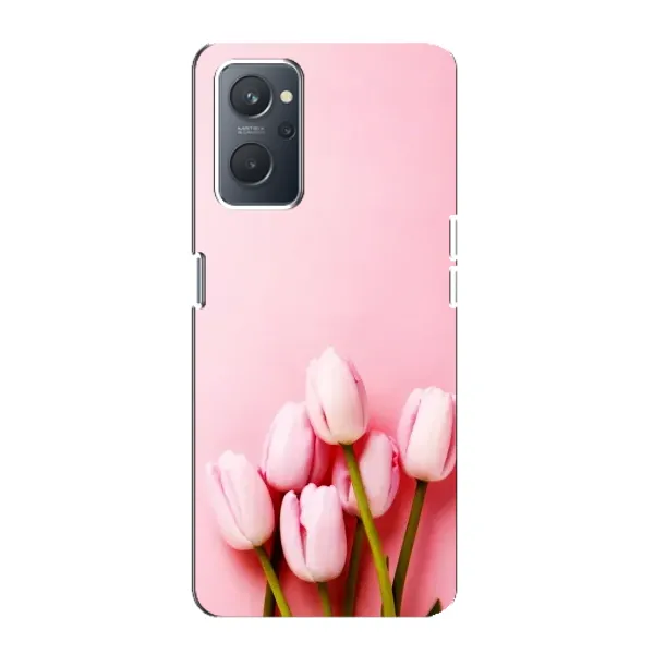 Чехол с рисунком «Розовые тюльпаны» для OPPO A76 Чехол с рисунком «Розовые тюльпаны» для OPPO A76