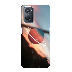Чохол (ТПУ) з планетами на Oppo A76 (Сатурн)