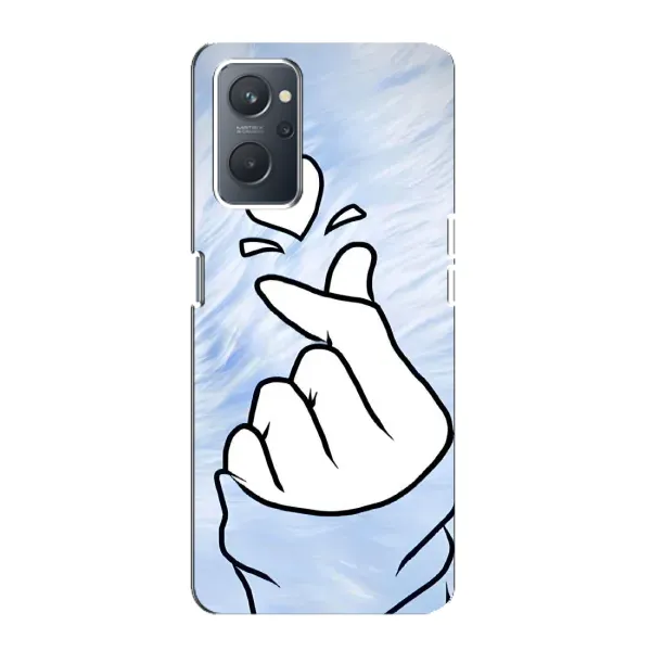 Чехол с рисунком «Сердечка знак» для OPPO A76 Чехол с рисунком «Сердечка знак» для OPPO A76