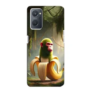 Чехол с мемами тралалело тралала для Oppo A76 (Шимпанзини бананини)