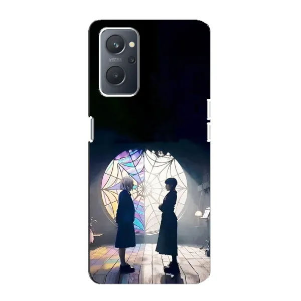 Чехол с рисунком «Уэнсдей и Энди» для OPPO A76 Чехол с рисунком «Уэнсдей и Энди» для OPPO A76