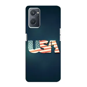 Чохол Прапор USA для Oppo A76 (USA)