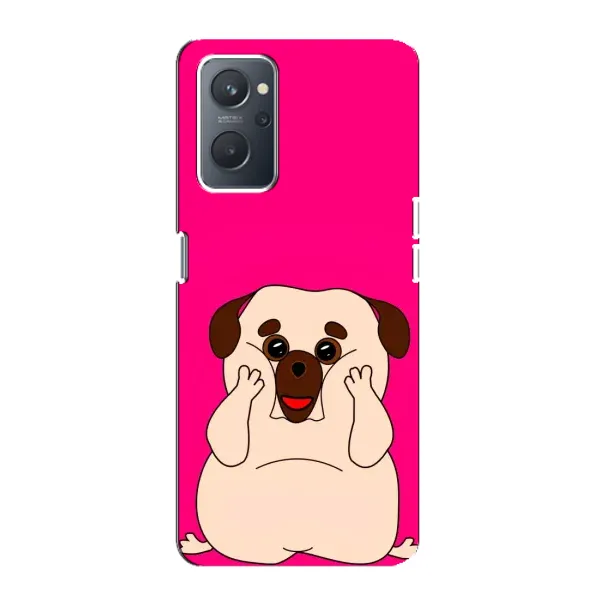 Чехол с рисунком «Веселый Мопсик» для OPPO A76 Чехол с рисунком «Веселый Мопсик» для OPPO A76