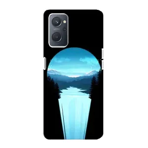 Літній Чохол на Oppo A76 (Синій Водоспад)