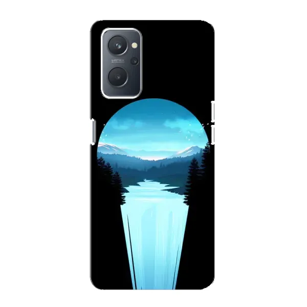 Чехол с рисунком «Синий Водопад» для OPPO A76 Чехол с рисунком «Синий Водопад» для OPPO A76