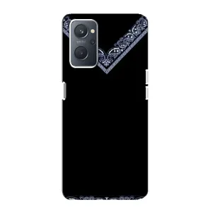 Силиконовый Чехол на Oppo A76 (Воротник вышиванки)
