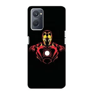 Чехол Супергерой Железный человек на Oppo A76 (Железный человек)