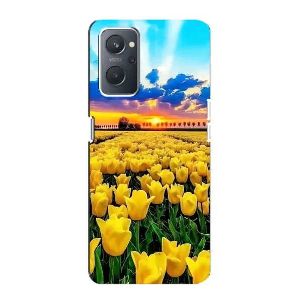 Чехол с рисунком «Желтые тюльпаны» для OPPO A76 Чехол с рисунком «Желтые тюльпаны» для OPPO A76