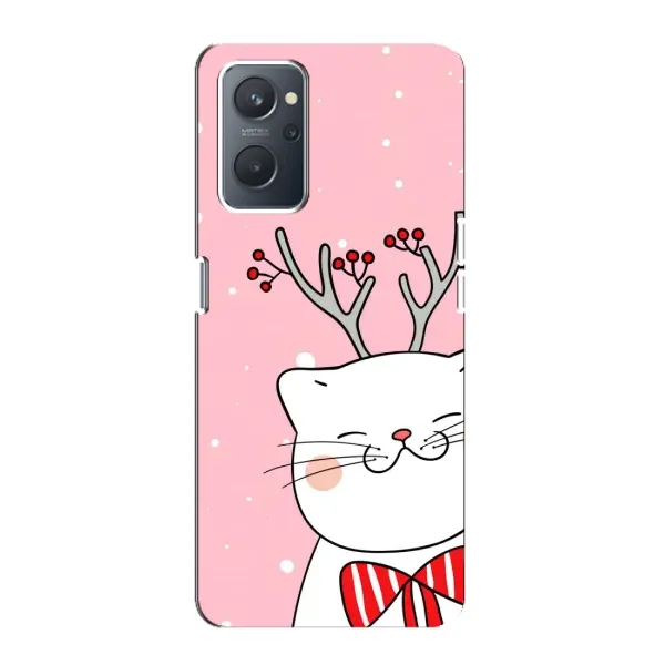 Чехол с рисунком «Зимний кот» для OPPO A76 Чехол с рисунком «Зимний кот» для OPPO A76