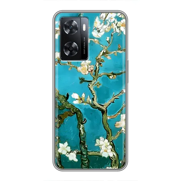 Чехол с рисунком «Цветение Сакуры» для OPPO A77 Чехол с рисунком «Цветение Сакуры» для OPPO A77