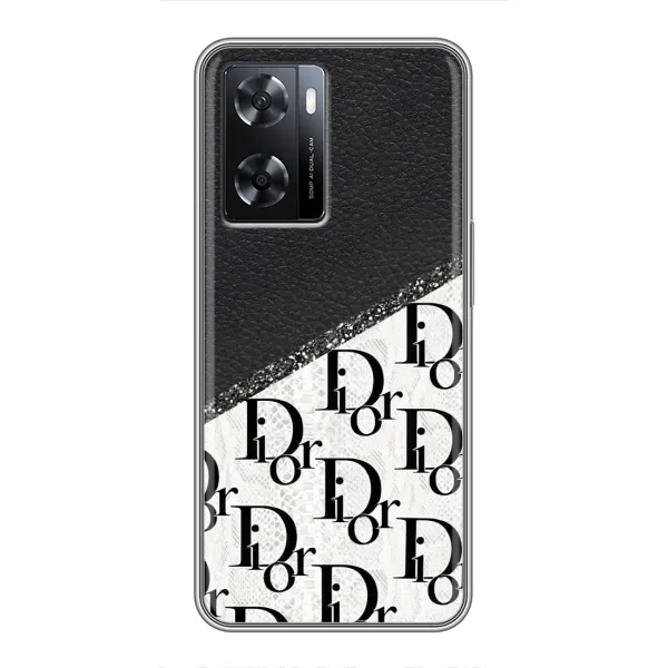 Чехол с рисунком «Диор» для OPPO A77