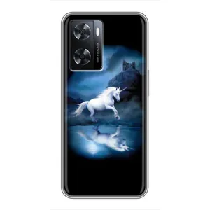 Чехол Unicorn на Oppo A77 (Единорог)