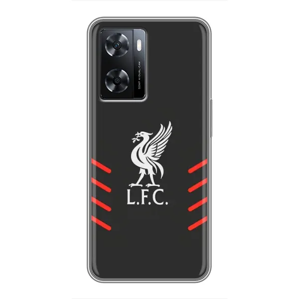 Чехол с рисунком «Эмблема Liverpool» для OPPO A77
