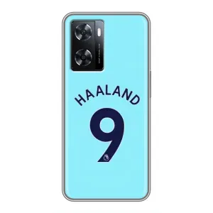 Чохли з принтом на Oppo A77 Футболіст (Ерлінг Холанд 9)