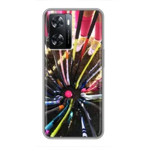 Чохли з прінтом Спортивна тематика для Oppo A77 (Флорбол)