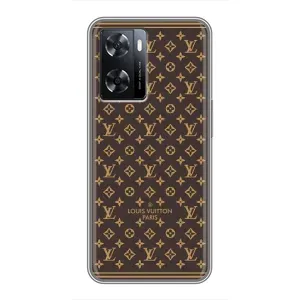Силиконовый чехол для Oppo A77 (ФОН Louis Vuitton Paris)