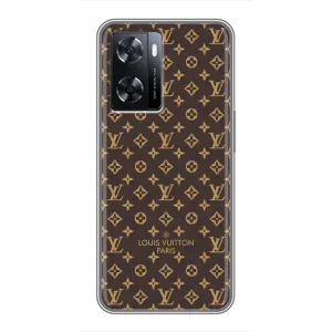 Чехол Стиль Louis Vuitton на Oppo A77 (Фон Луи Виттон)