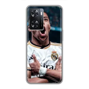 Чохол (TPU) з Футболістом на Oppo A77 (Гол Мбаппе)