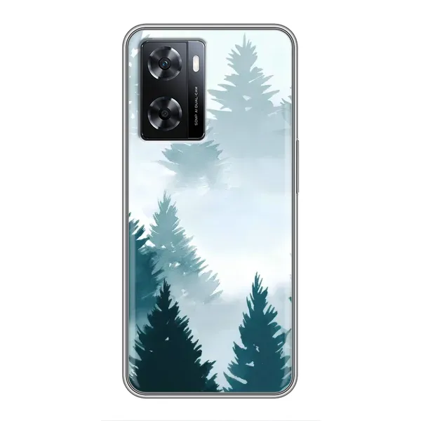 Чехол с рисунком «Горный лес» для OPPO A77 Чехол с рисунком «Горный лес» для OPPO A77
