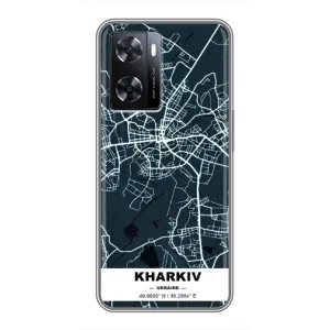Чехлы силиконовые (Город Харьков) на Оппо А77 (Харьков)
