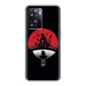 Чехлы с картинкой Итачи Учиха на Oppo A77 (Итачи на черном)