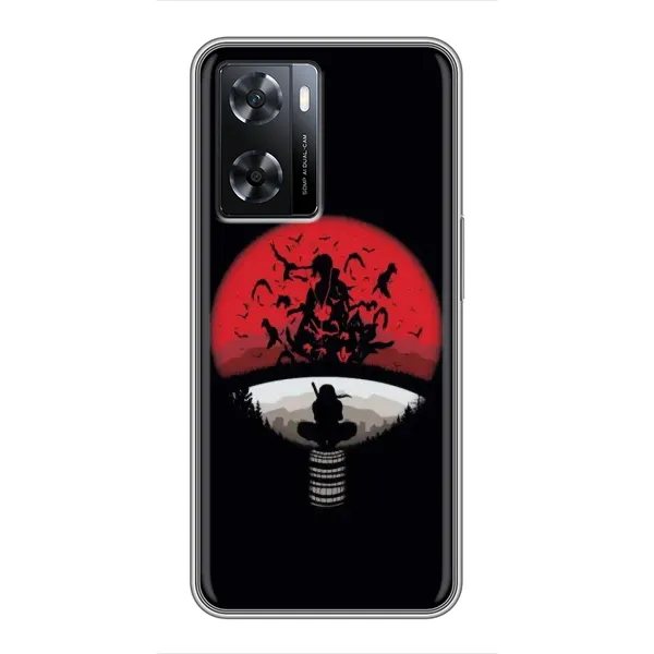 Чехол с рисунком «Итачи на черном» для OPPO A77