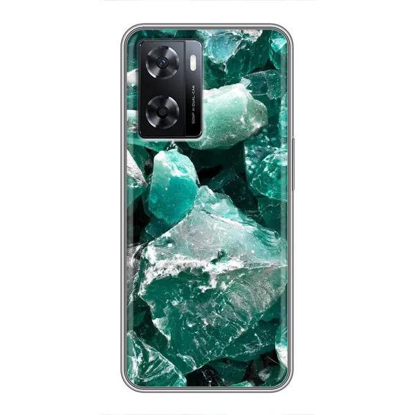 Чехол с рисунком «Изумруд» для OPPO A77