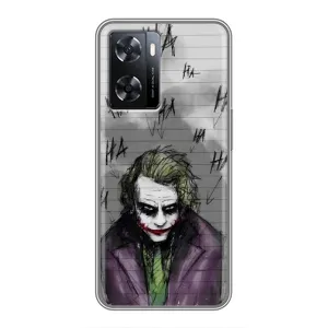 Чохли з картинкою Джокера на Oppo A77 (Joker клоун)