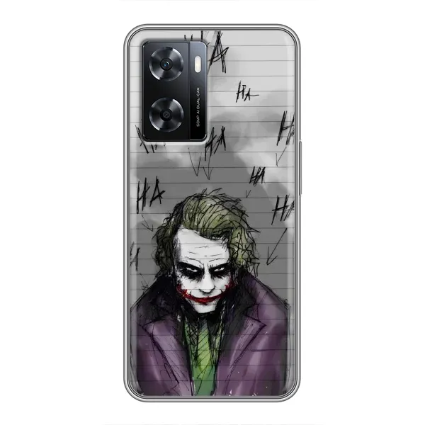 Чехол с рисунком «Joker клоун» для OPPO A77