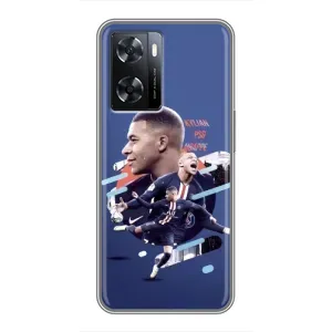 Чохол (TPU) з Футболістом на Oppo A77 (Киліан)