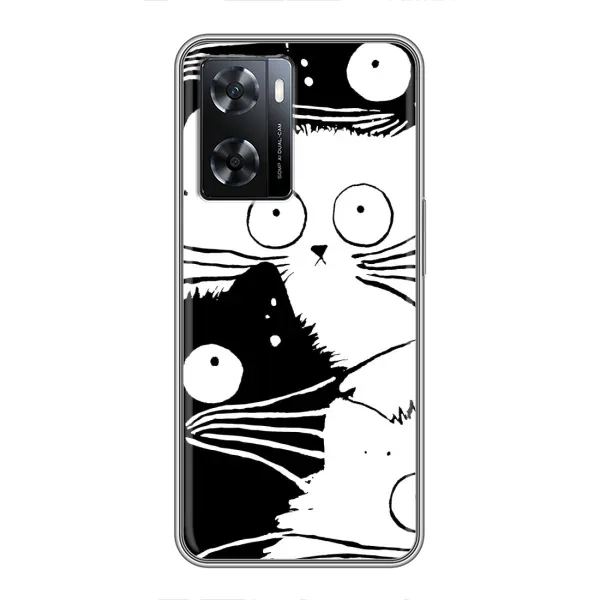 Чехол с рисунком «КОТИКИ» для OPPO A77 Чехол с рисунком «КОТИКИ» для OPPO A77