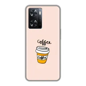 Чохол з зображенням смачної їжі для Oppo A77 (Кружка Кави)