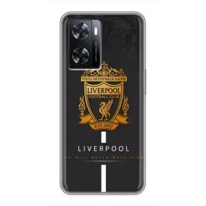 Силіконові Чохли з принтом Футбол на Oppo A77 (Liverpool)