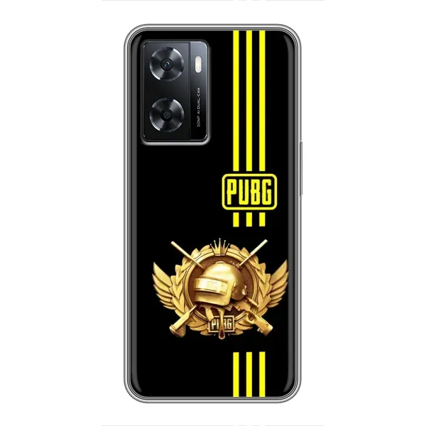 Чехол с рисунком «Лого PUPG» для OPPO A77